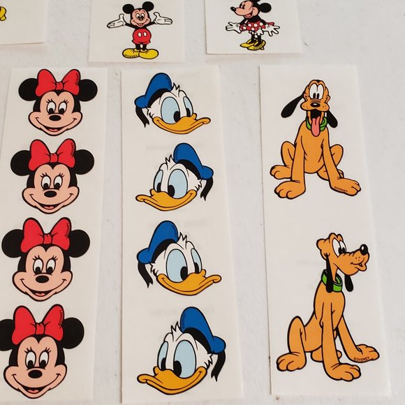 Disney Mrs. Grossmans strip lot Mickey Minnie - Picture 4 of 8